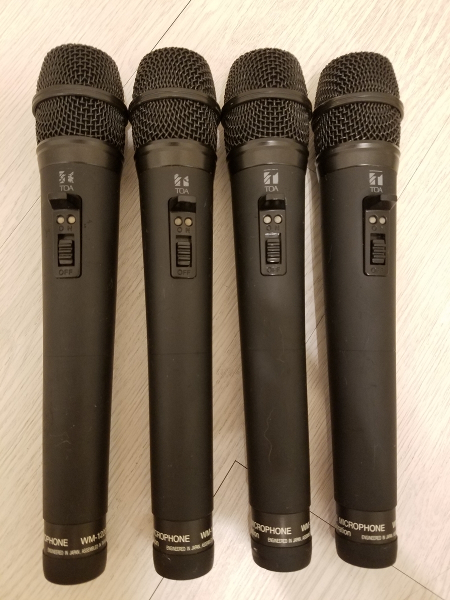 TOA ワイヤレスマイク WM-1220 TOA (ティーオーエー) ワイヤレスマイク