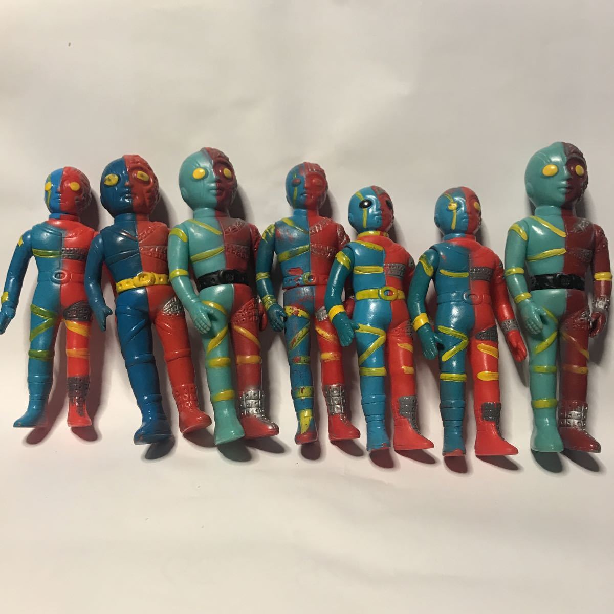 激レア 人造人間キカイダー 当時物 無版権 ソフビ パチモノ 珍品 パチ