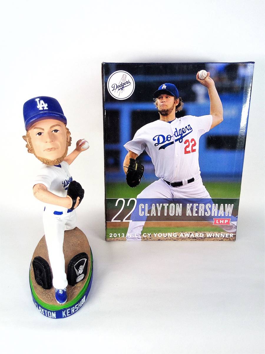 球場配布 ボブルヘッド ドジャース クレイトン・カーショウ 大谷翔平