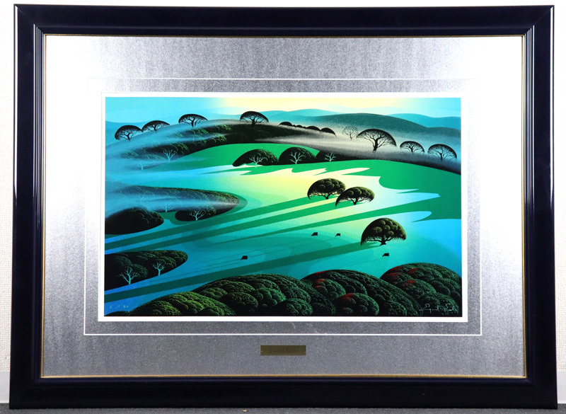 真作 アイベンロール アール Eyvind Earle 『ソリチュード』限定