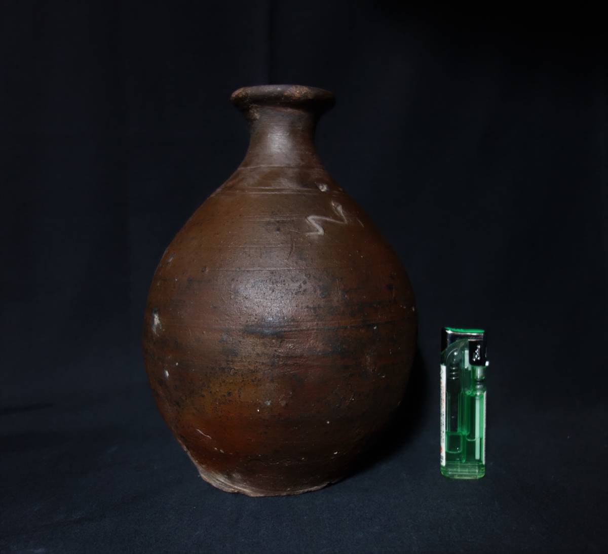 能野焼花器／薩摩・種子島・焼締・琉球