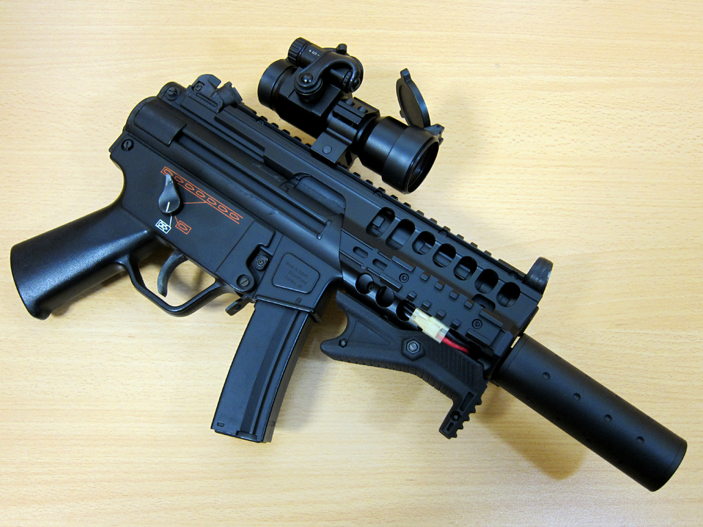 東京マルイ MP5K クルツ 外装カスタム ハイサイクル KEIの部屋:マイ