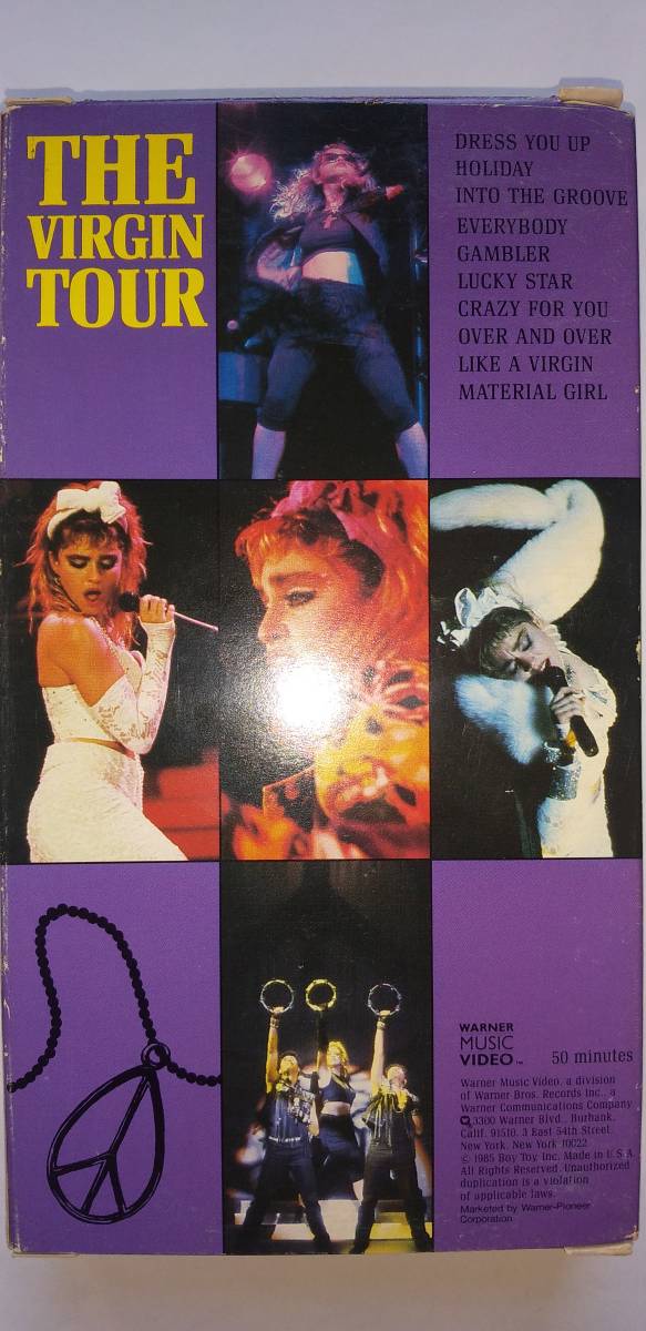 超激レア】ザ・ヴァージン・ツアー ライヴ マドンナ MADONNA LIVE 超激