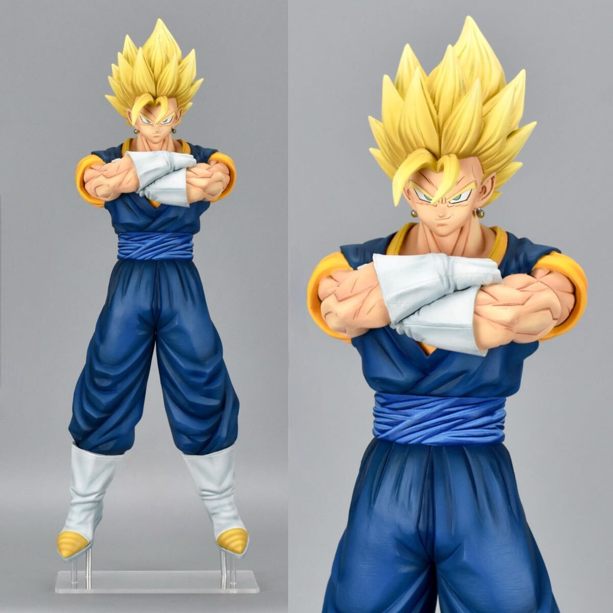 超ゴジータ 超ベジット フィギュア リペイント 二次元彩色