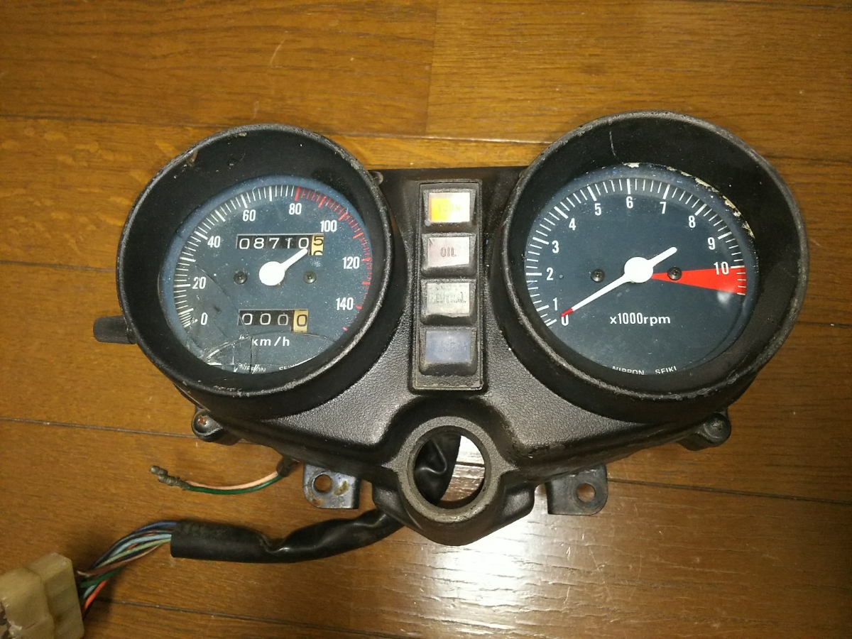 当時物 純正 CB400T CB250T メーターASSY CB400N CB250N ホーク