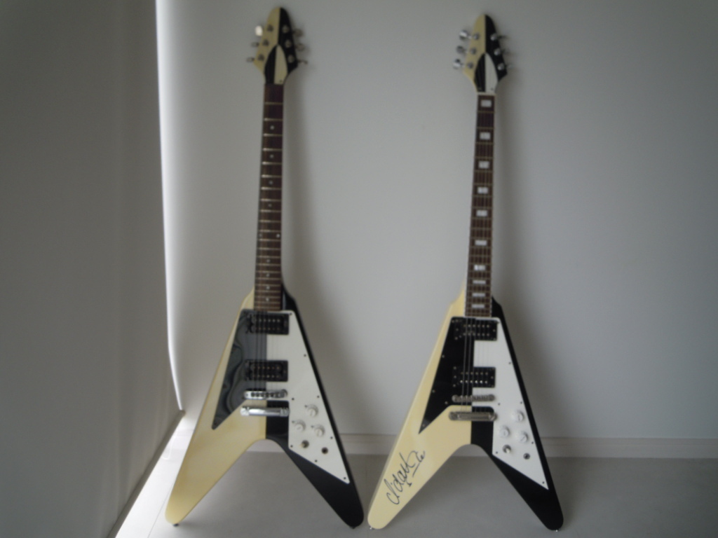 希少 エドワーズ マイケル・シェンカー フライングV 希少 エドワーズ