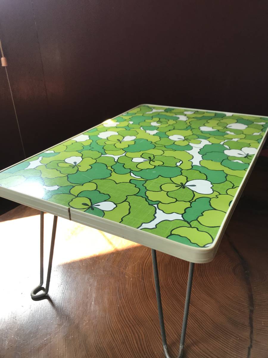 昭和レトロ折りたたみテーブル