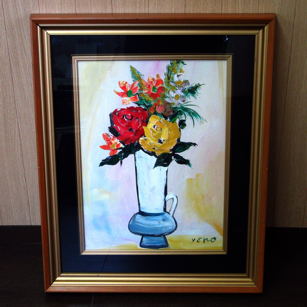 榎俊幸 いつまでも 油絵 日本画 アクリル F3 榎俊幸 いつまでも 油絵