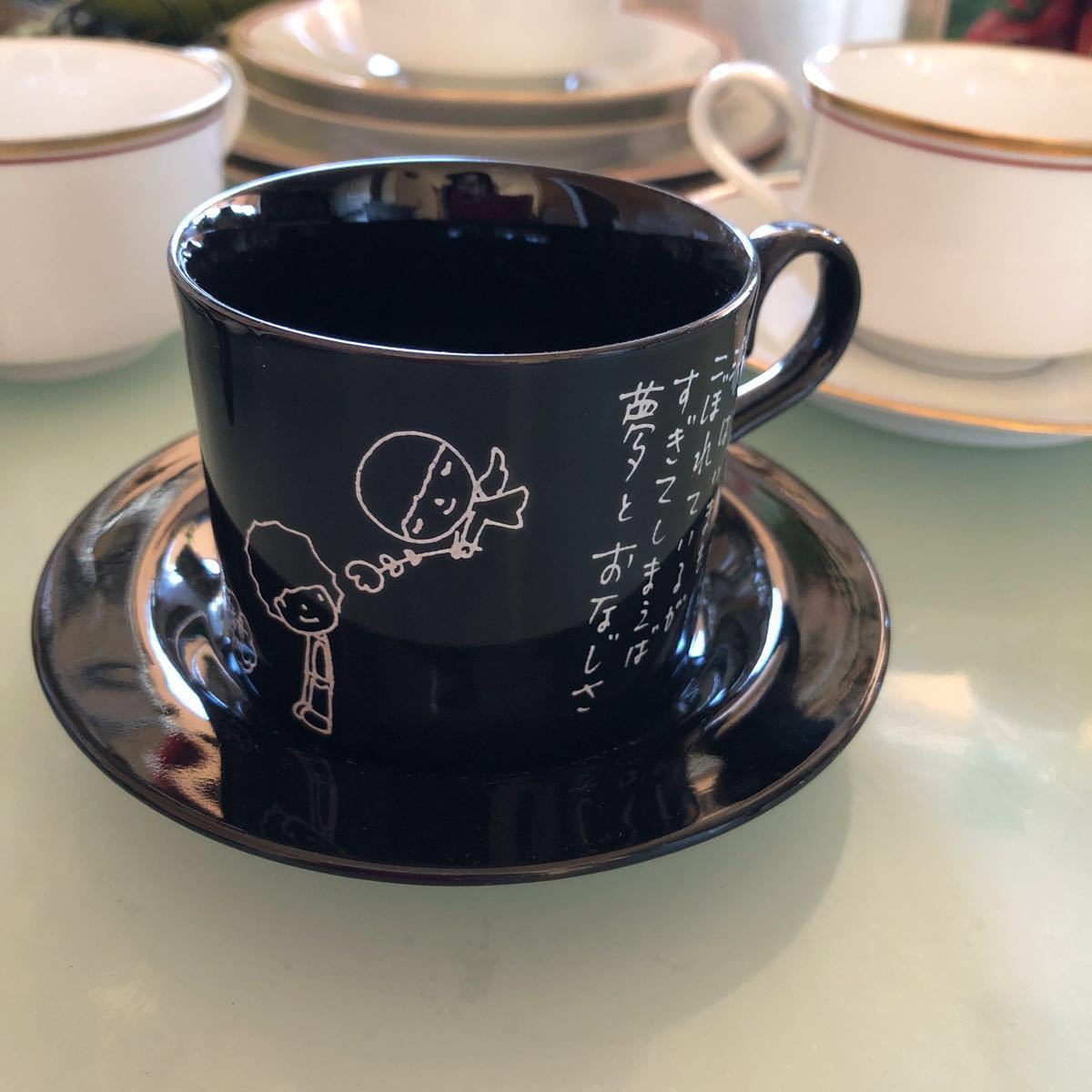 ②残り少し！『やなせたかし』氏のレトロカップ やなせたかし 昭和