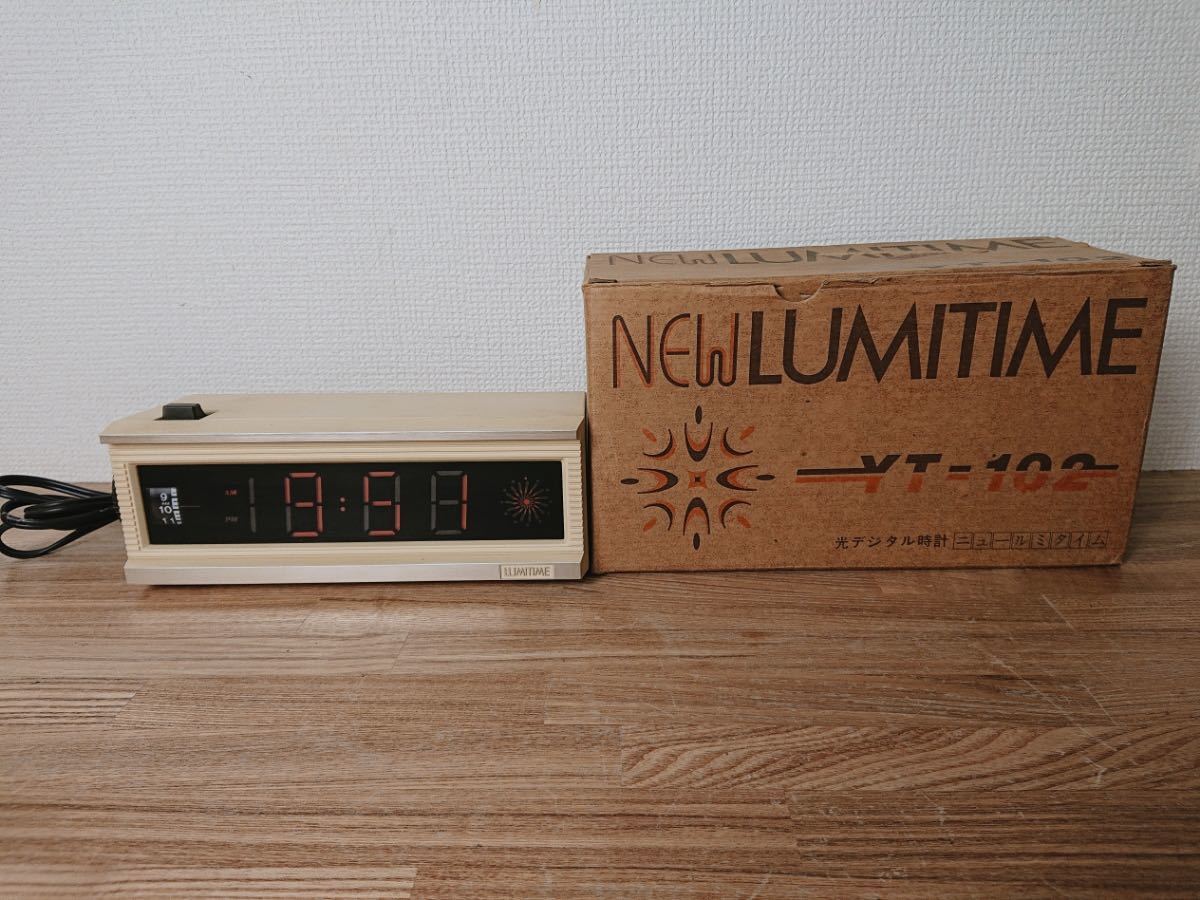 箱あり レア！田村電機「ニュールミタイム（50Hz/60Hz切替え）NEW