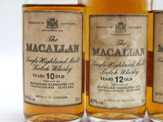 ミニボトル マッカラン18年 1980 43度 50ml 【公式通販】