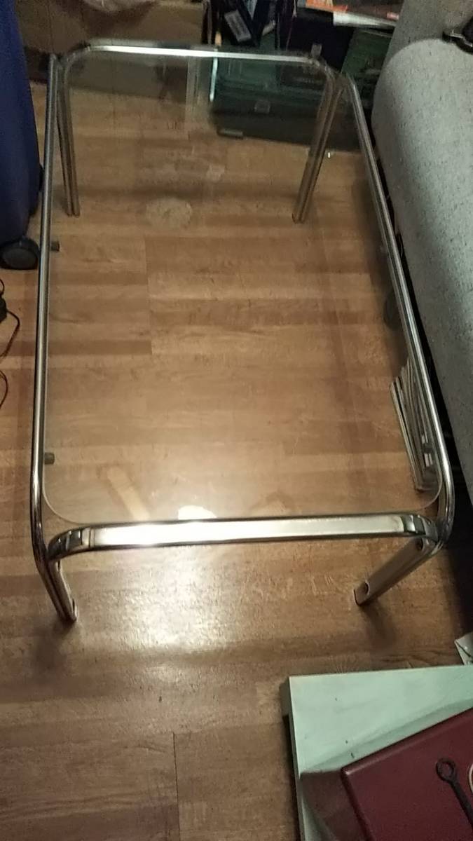 昭和レトロ ガラステーブル