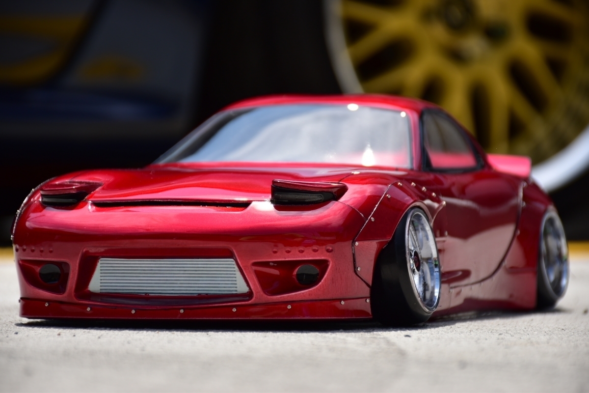アディクション ロケットバニーRX7 ドリラジボディ RX-7 ROCKET BUNNY