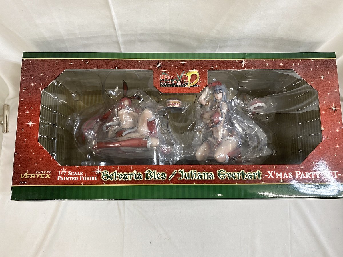 未開封】戦ヴァル 節約 セルベリア／ユリアナ X'mas Party SET 箱無