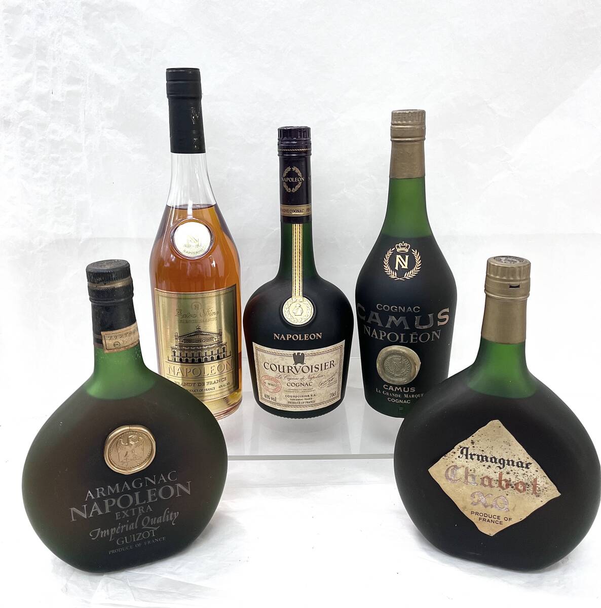 ナポレオン 古酒 まとめ未開栓】ナポレオン 5本セット ブランデー 古