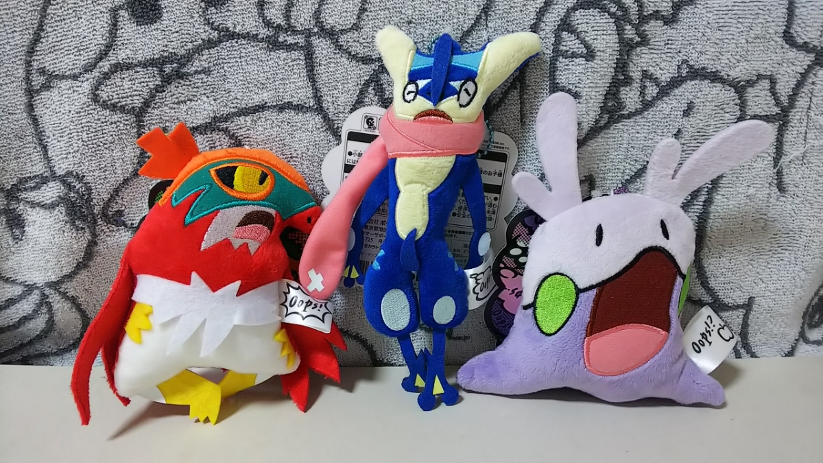 ポケモン ポケセン Oops! ゲッコウガ ぬいぐるみ マスコット