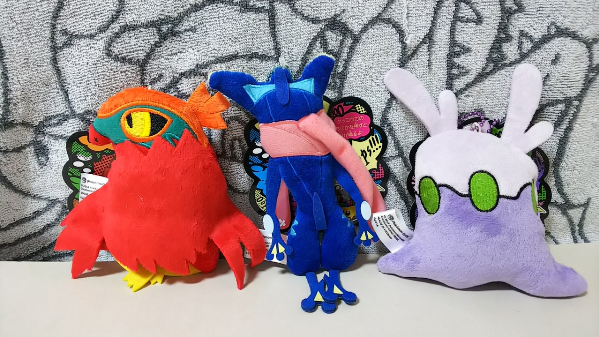 ポケモン ポケセン Oops! ゲッコウガ ぬいぐるみ マスコット