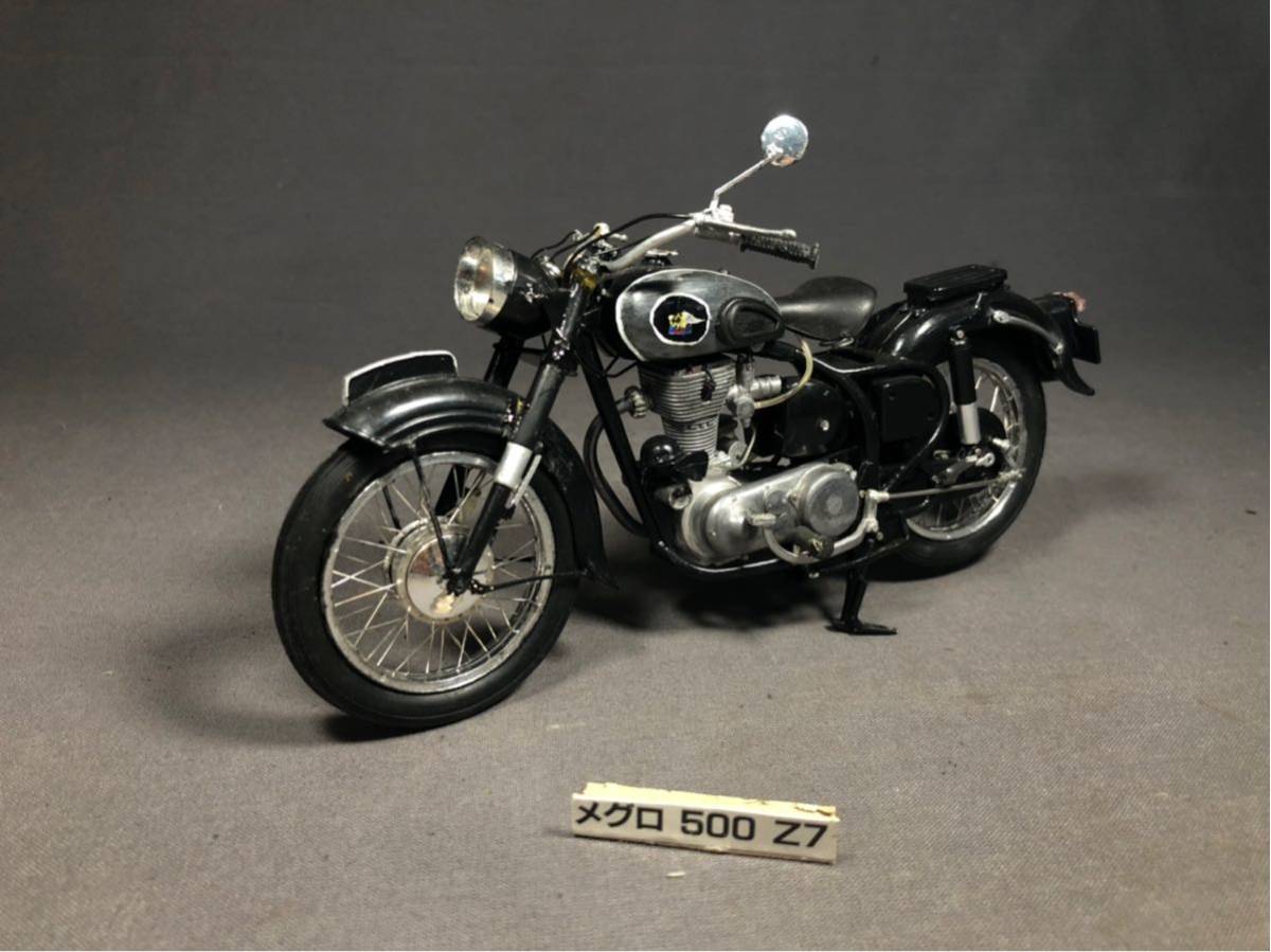 グンゼ産業 メグロ 500 Z7 1/12スケールモデルキット グンゼ産業