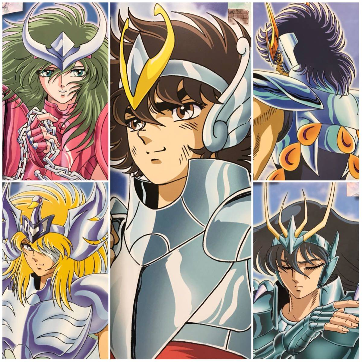 聖闘士星矢 冥王神話 THE LOST CANVAS クリアファイル 希少 聖闘士星矢