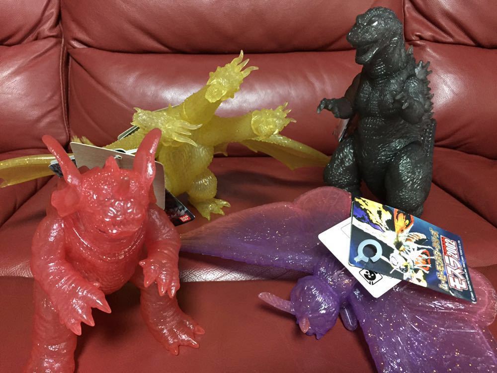 ☆ゴジラ・モスラ・キングギドラ・バラゴン(2002)ムービーモンスター