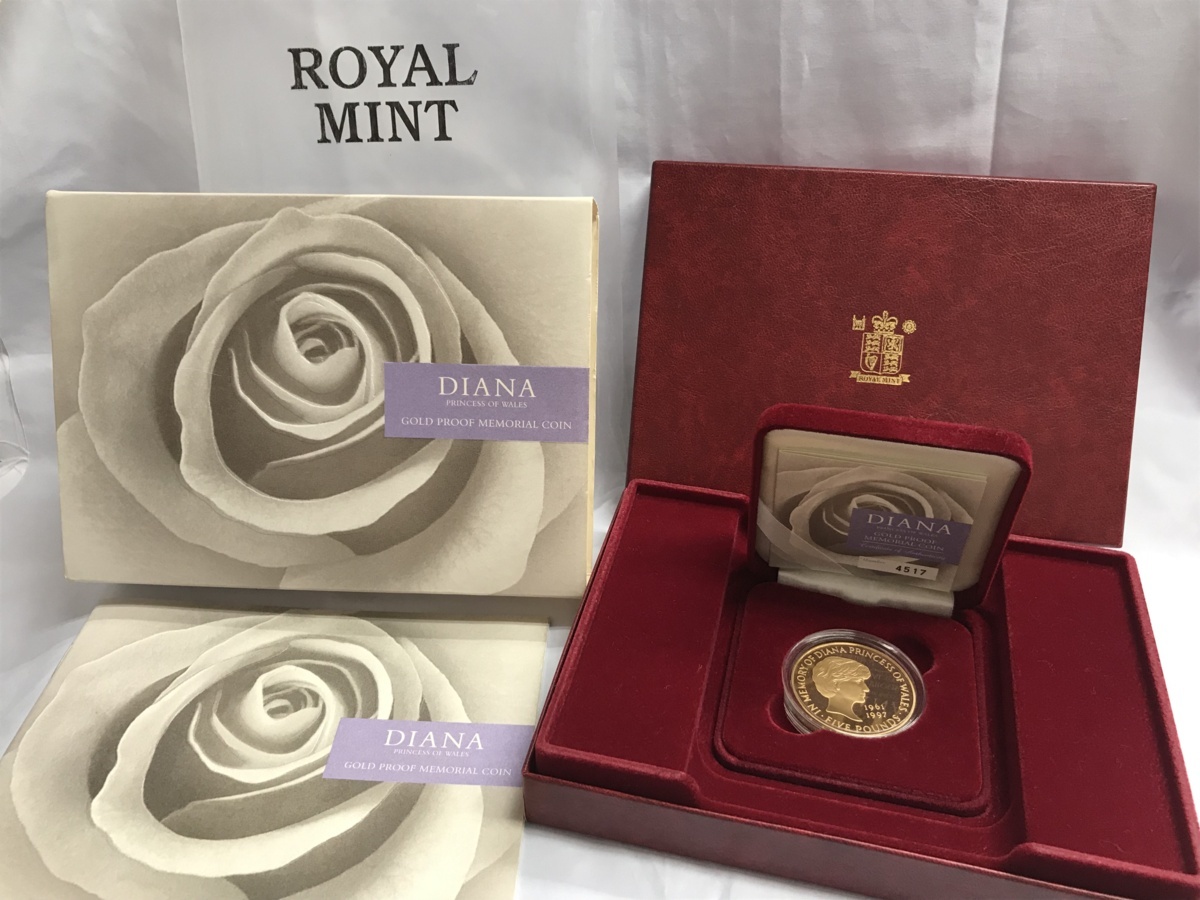 ダイアナ妃 シルバープルーフ メモリアルコインブランド 品 通販