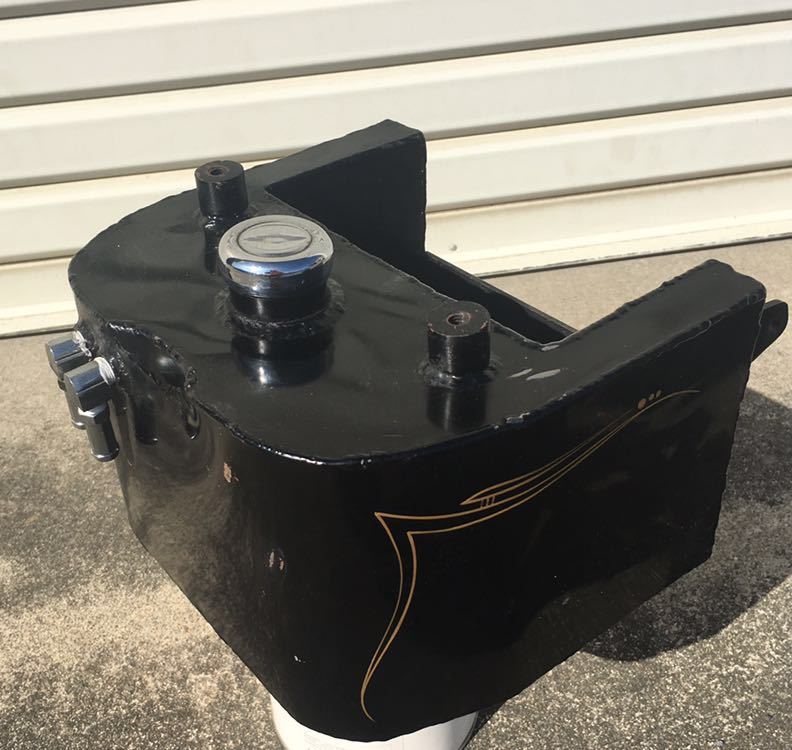 オイルタンク 4速 ショベル アーリー DUO ハーレー ショベル 4速用