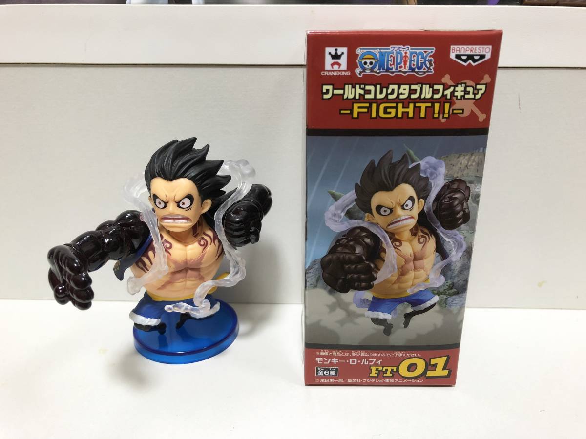 ワンピース ワールドコレクタブルフィギュア FIGHT 全6種 【公式通販】
