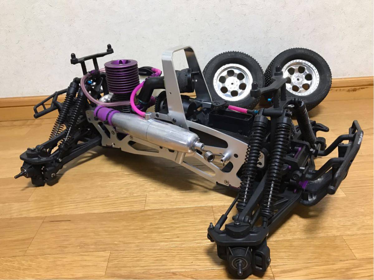 HPI savage サベージx 4.6 ラジコン INTEGY カスタム エンジン3速