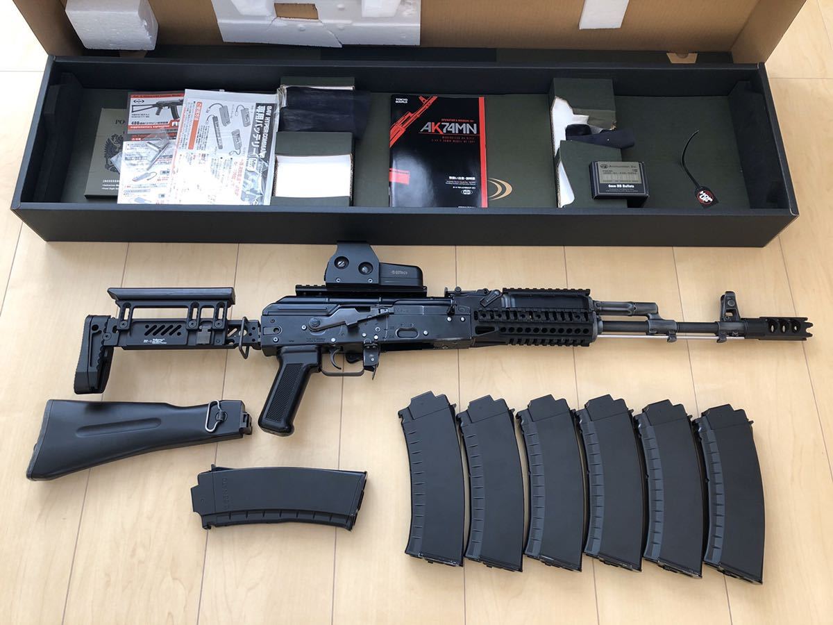 美品東京マルイ次世代ak74カスタム品箱付き 東京マルイ] AK74MN 次世代