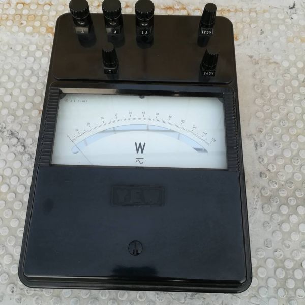 中古単相電力計 2041-02 横河電機 YOKOGAWA 電力測定レンジ120⁄240⁄