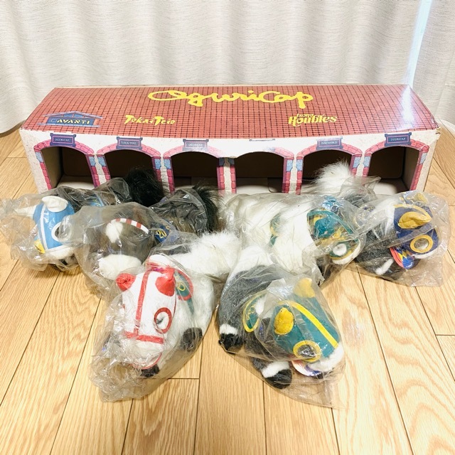 稀少】ラインクラフト 競馬 ぬいぐるみ ウマ娘アイドルホース 馬AVANTI