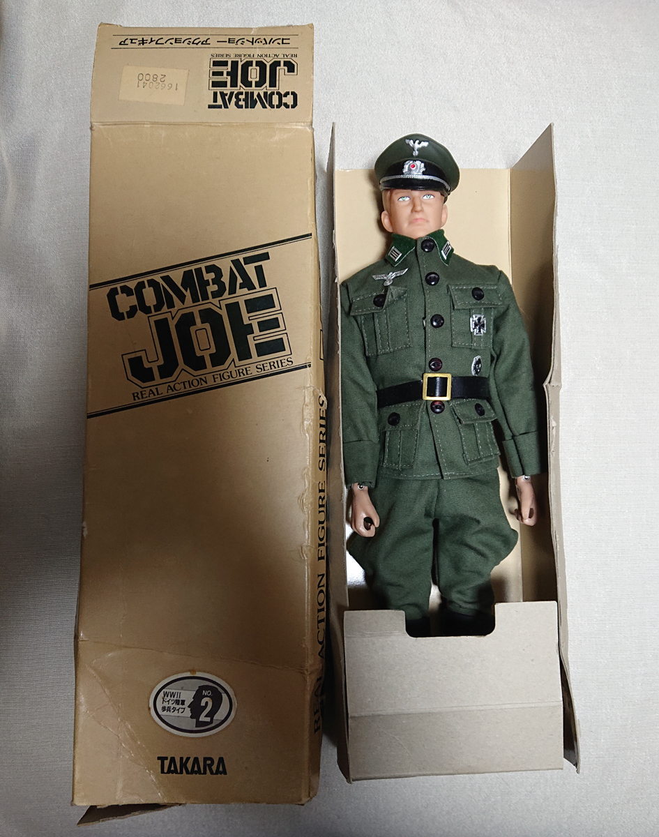 ☆タカラ コンバットジョー ドイツ顔付 タカラ GIJOE g.i.joe 貴重な