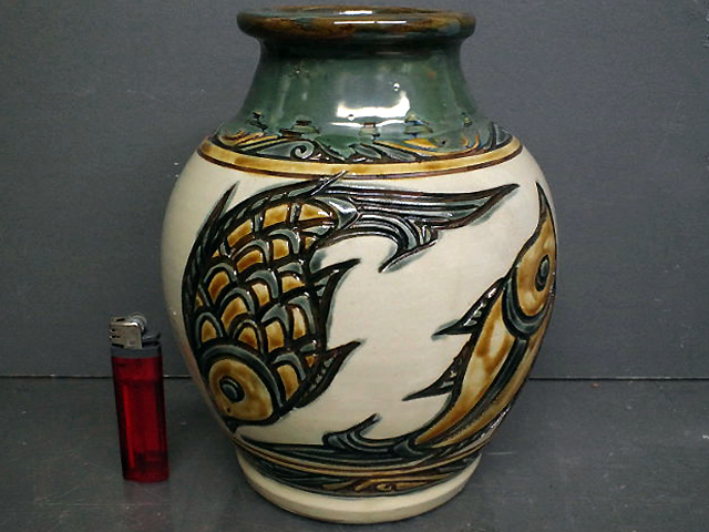 宮城須美子作 飾り壺 新品】◎人間国宝・金城次郎の長女 【宮城須美子