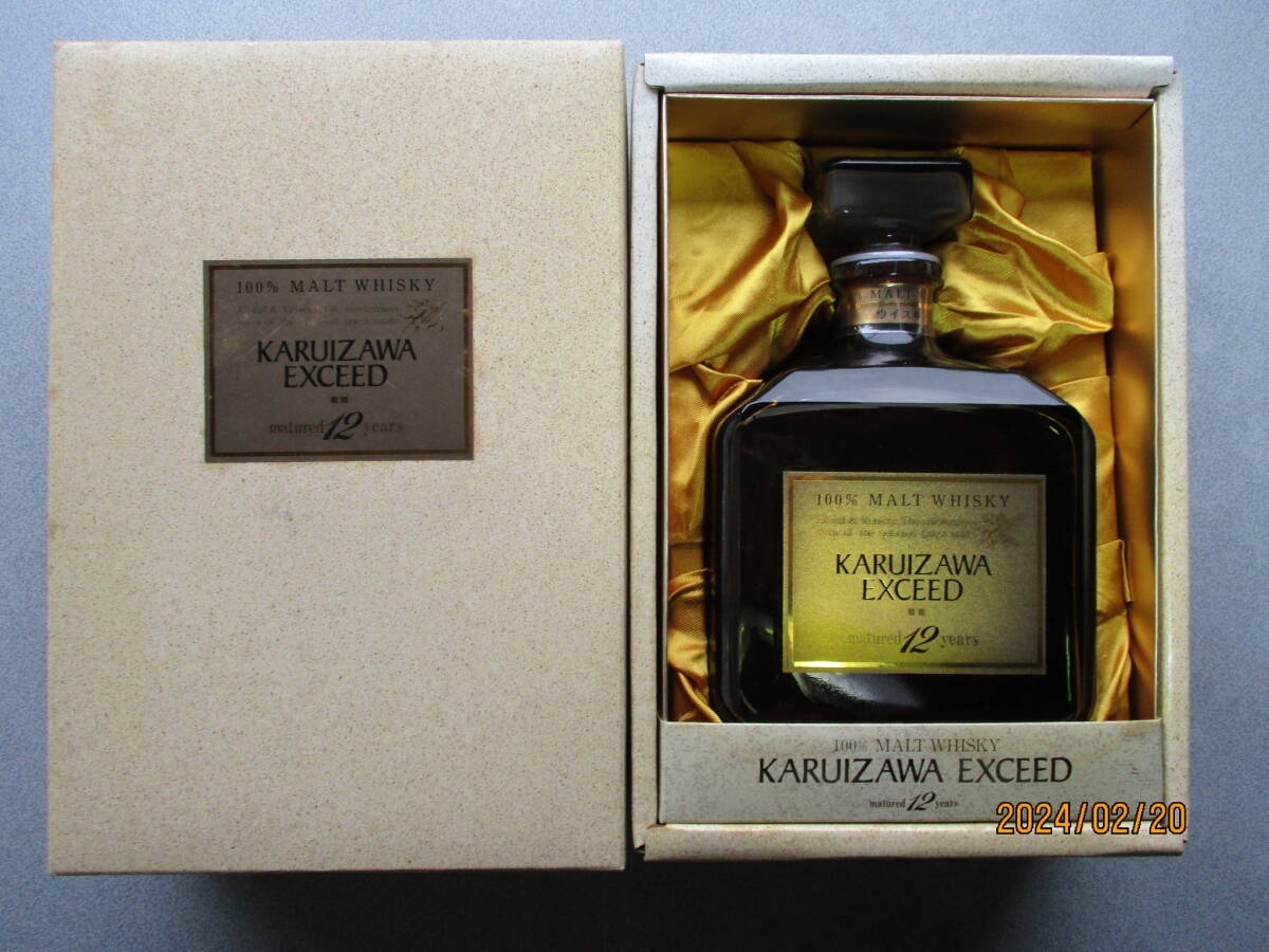 軽井沢 Karuizawa 12年 100% Malt Whisky Amazon.co.jp: Mercian