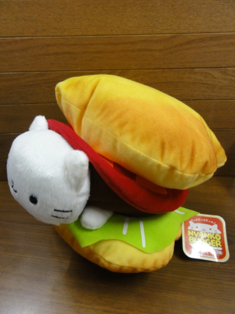 にゃんにゃんにゃんこ にゃんこポテト 超ビッグサイズぬいぐるみ