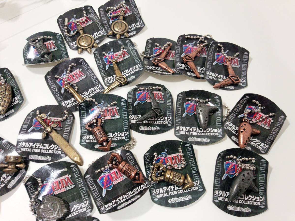 ゼルダの伝説 時のオカリナ メタルアイテムコレクション？ 4種セット
