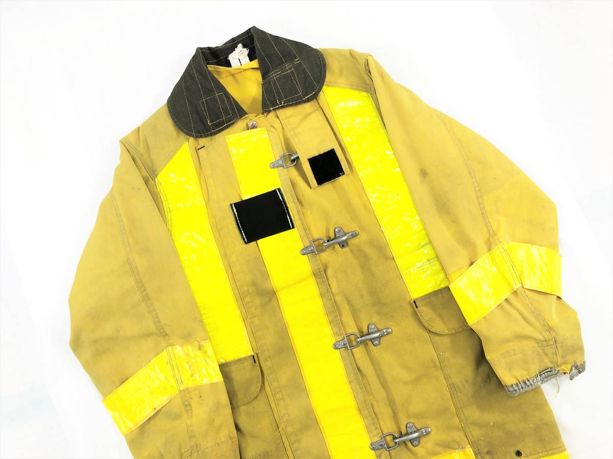 本物ファイヤーマンコート！FDNY、シカゴ消防、極上防火服