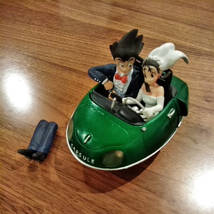 ドラゴンボールカプセル アドベンチャー編 孫悟空&チチ ボーナスパーツ