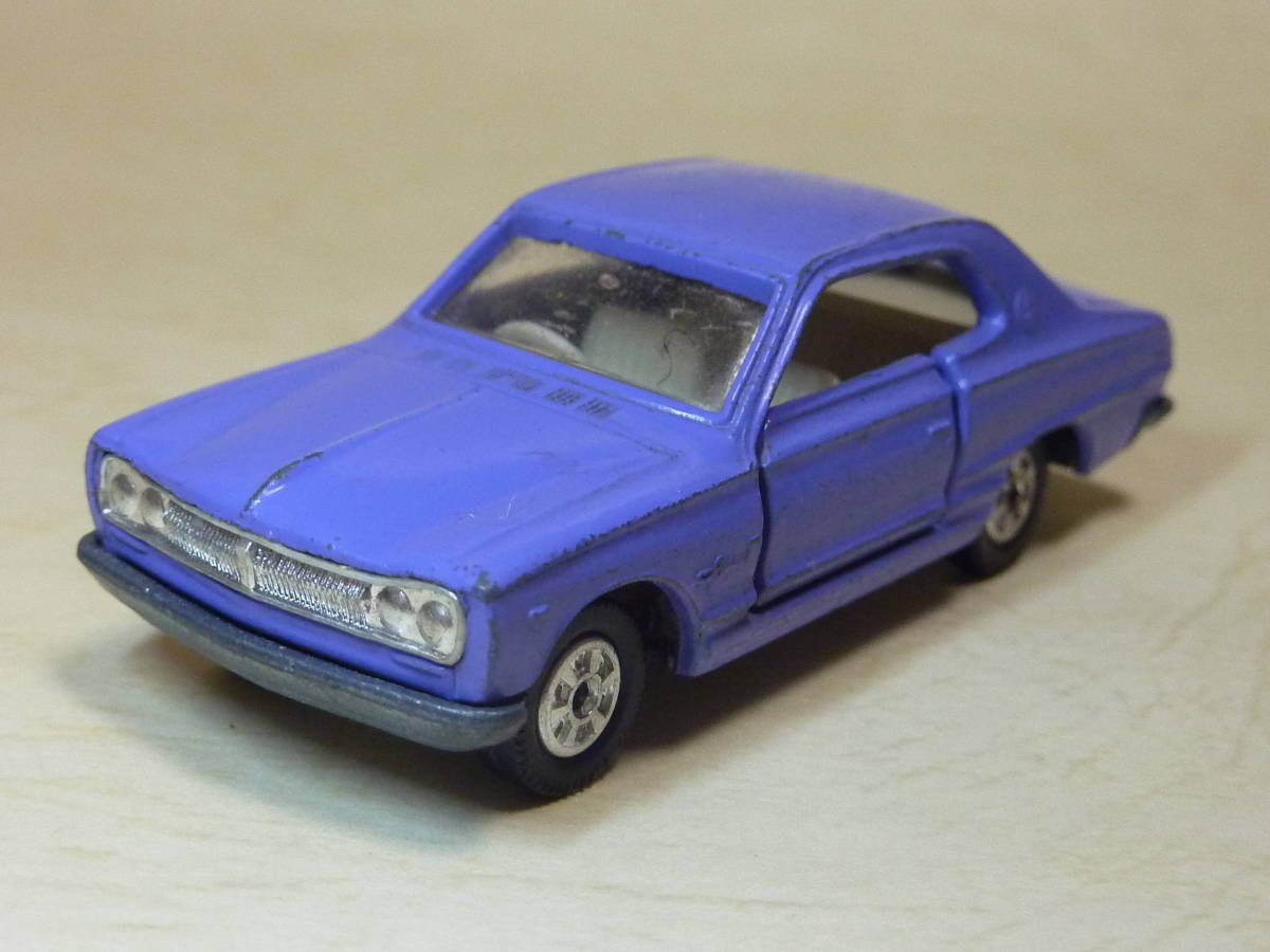 トミカ黒箱、No.21、スカイライン1d ホイール、紫 トミカ黒箱、No.21