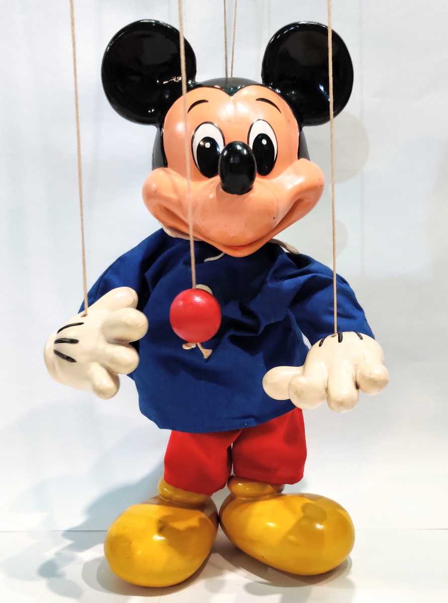 ミッキーマウス ヴィンテージ操り人形 イギリス製 60s レア Mickey