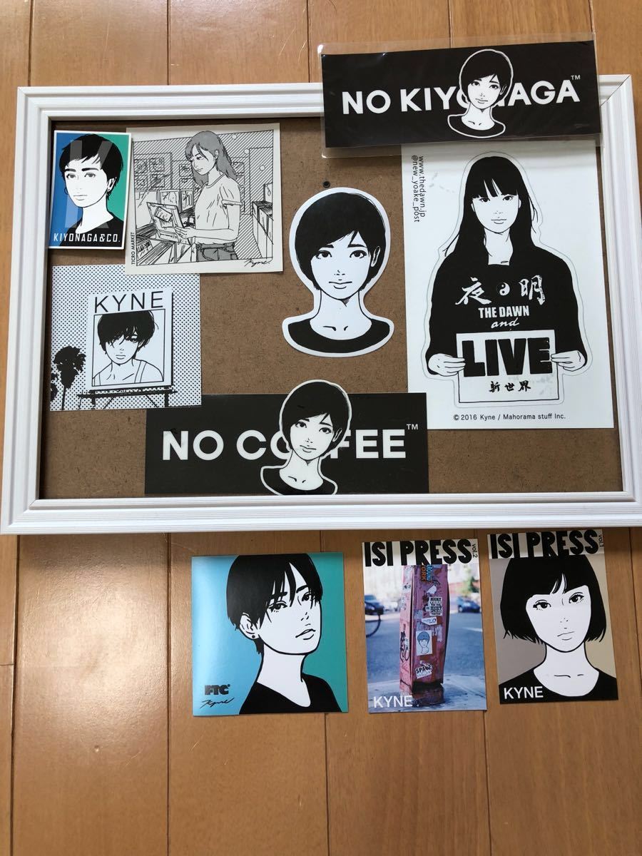 kyne 初個展 ポストカード kyne 初個展 ポストカード kyne 初個展
