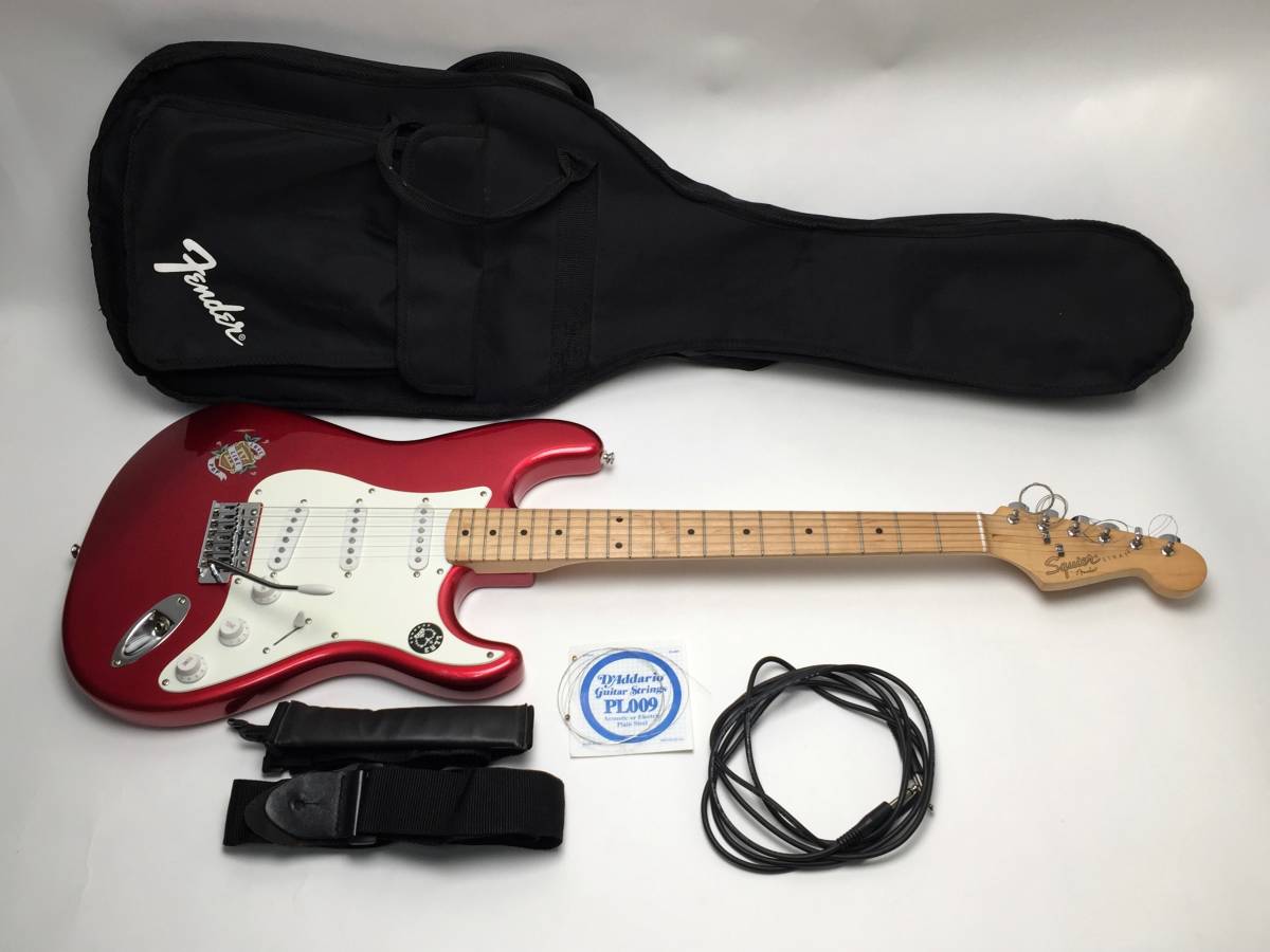 Fender フェンダー Squier ストラトキャスター ギターケース付き