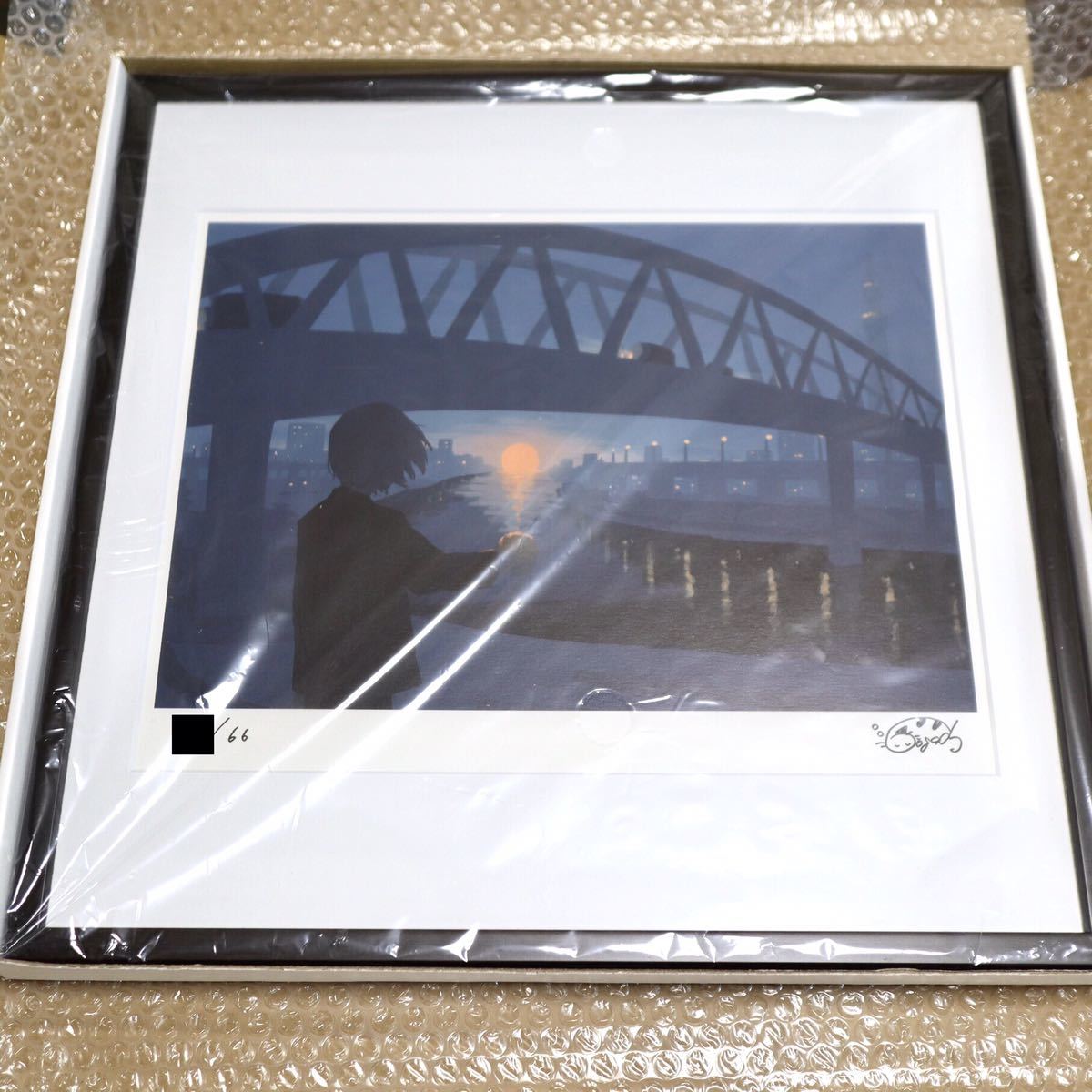 アボガド6 『ほつれ』額縁ポスター 直筆サイン入り アボガド6 「伝える