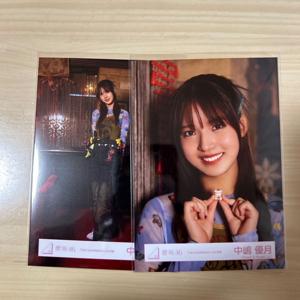 中嶋優月 櫻坂46 4th ANNIVERSARY ライブ 生写真 直筆 サイン 中嶋優月