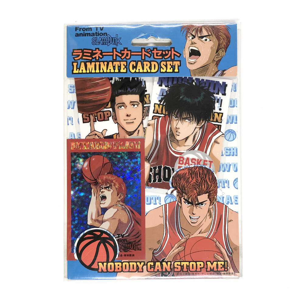 SLAMDUNK スラムダンク ラミネートカード ラミカード 3種30枚 当時物