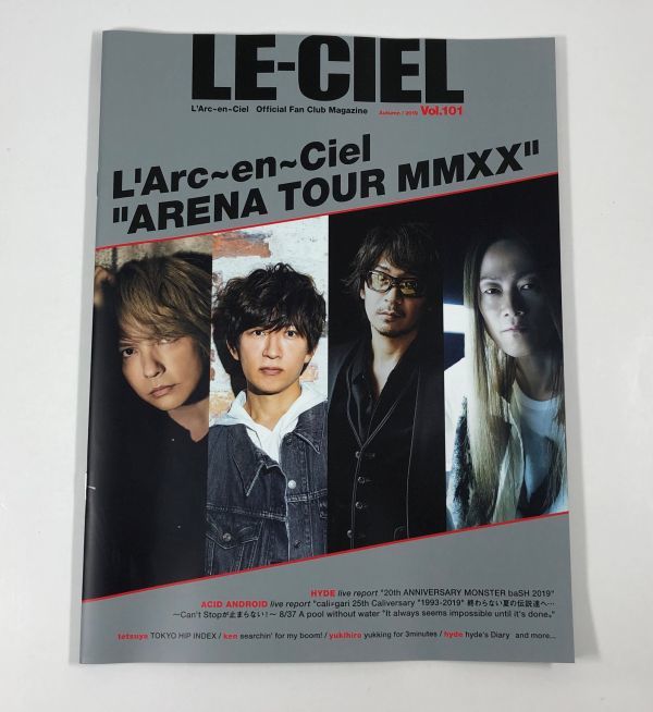 限定値下げ】L'Arc~en~Cielファンクラブ会報vol.2～101