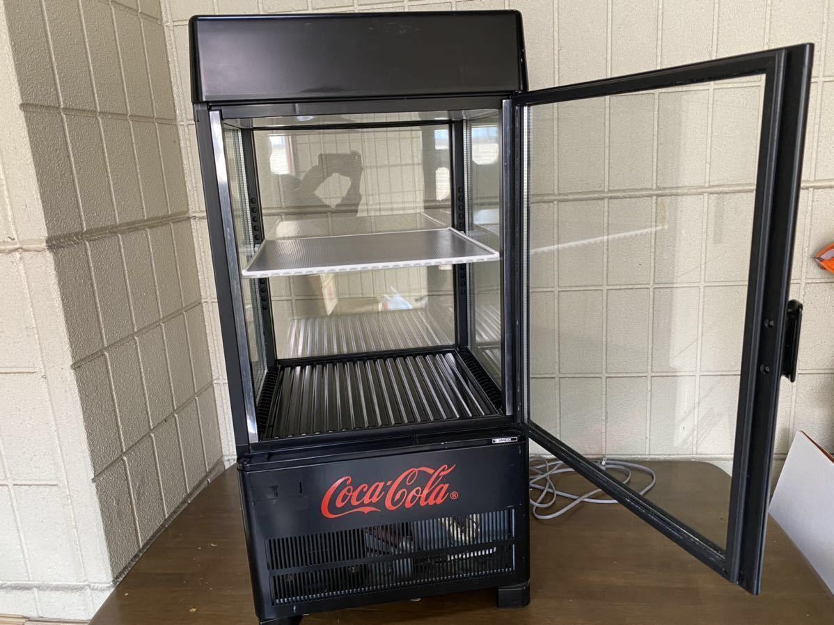 SANYO 冷蔵・温蔵 4面ガラス ショーケース コカコーラタイプ SANYO