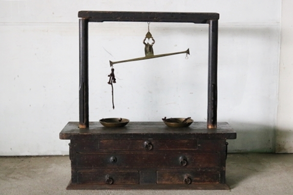 両替天秤 ・ 江戸時代 ・古民具