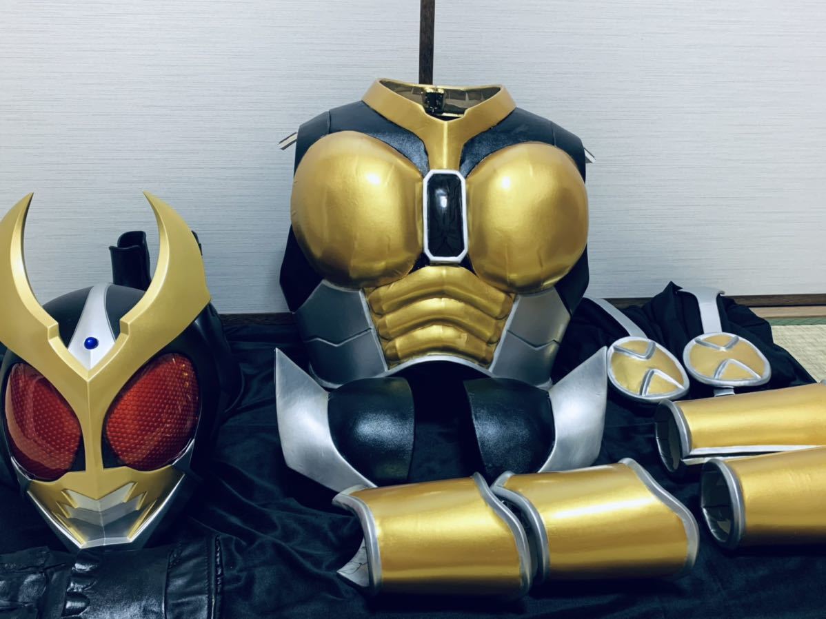 仮面ライダーアギト1/1マスクコスプレアトラク分解可能発光機能付き