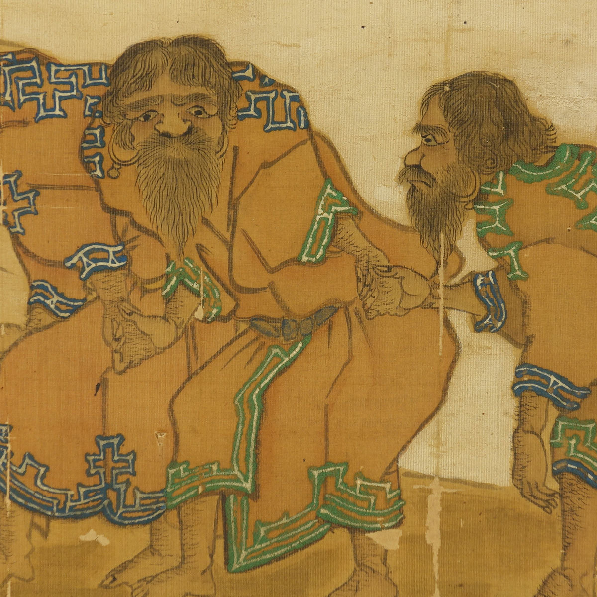 アイヌの絵 船と波 【公式通販】